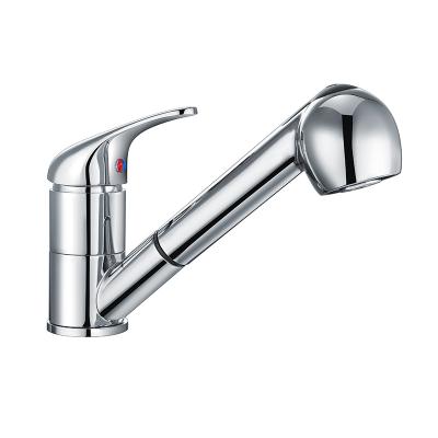 Economical pull out kitchen faucet