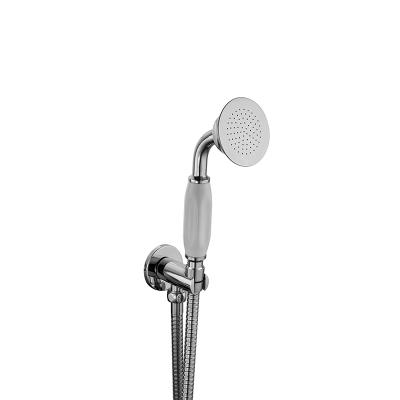 Traditional wall outlet handset holder