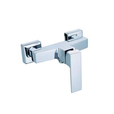 Square shower faucet